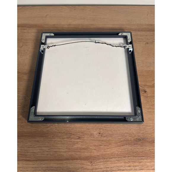 Vintage Framed Bluebird Cross-Stitch Art Handmade Bird & Floral 1987 - Picture 3 of 4